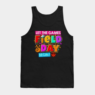 Field Day Let The Games Begin Kids Boys Girls Teachers Gifts Tank Top